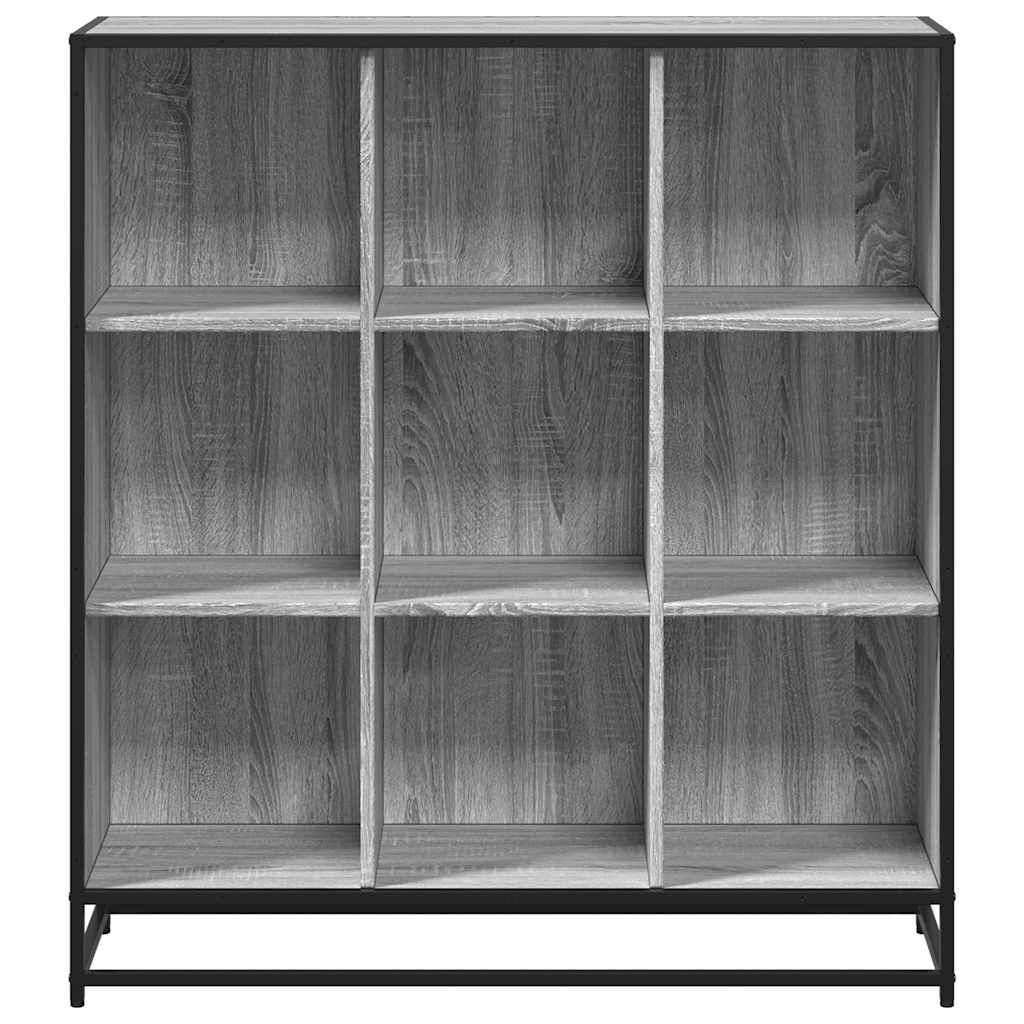 Estante 97,5x33x107,5 cm derivados madeira/metal cinza sonoma