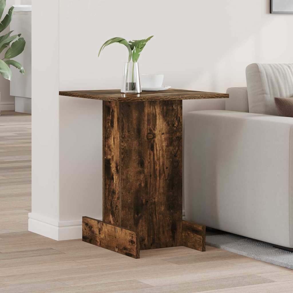 Mesa de apoio carvalho defumado 44,5 x 45 x 55 cm