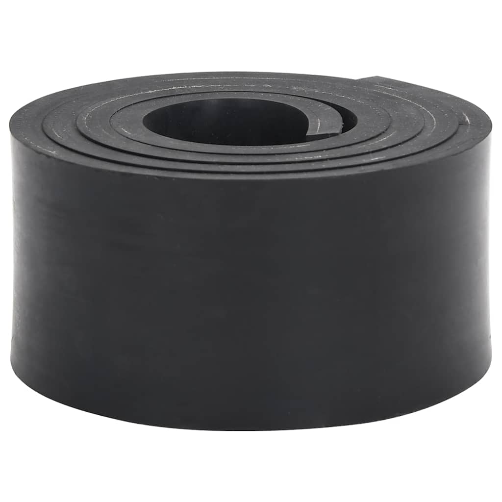 Borda de borracha para limpa-neves 150x10x1 cm preto