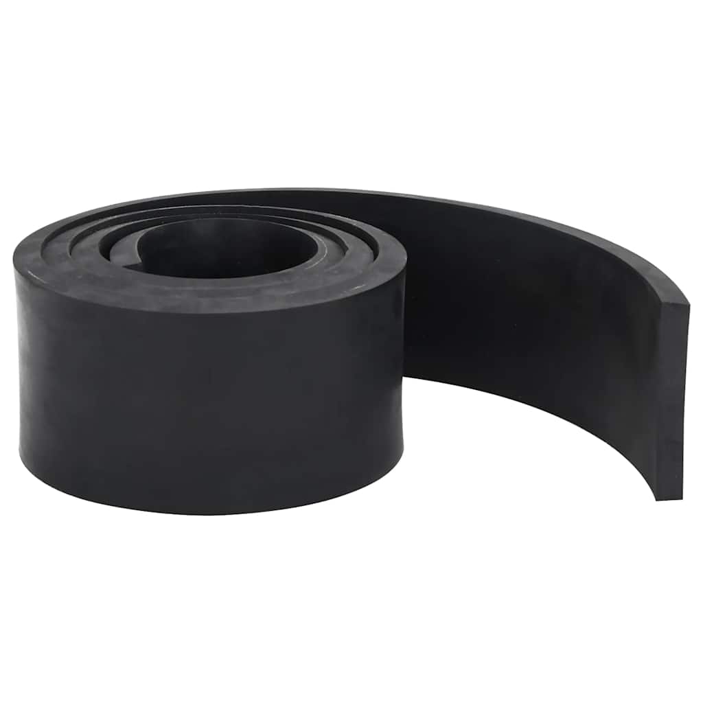 Borda de borracha para limpa-neves 150x10x1 cm preto