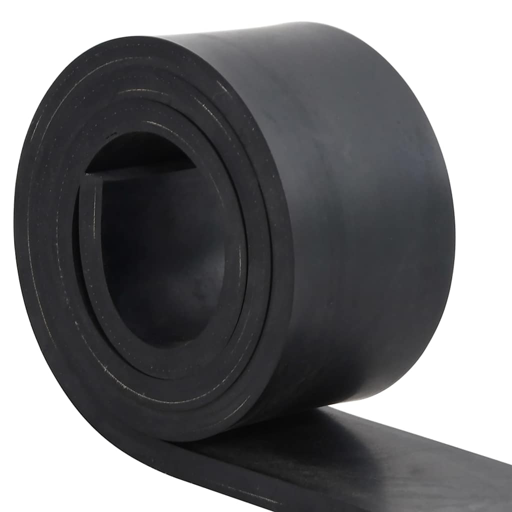 Borda de borracha para limpa-neves 150x10x1 cm preto