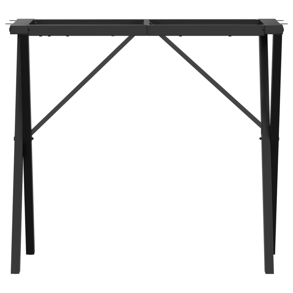 Pernas para mesa de jantar estrutura em x aço