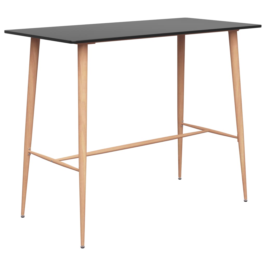 3 Pcs conjunto de bar preto