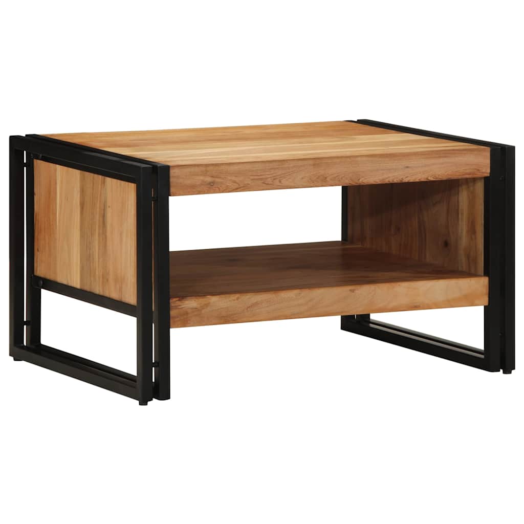 Mesa de centro 70x50x38 cm madeira de acácia maciça