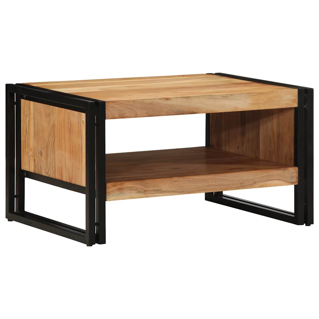 Mesa de centro 70x50x38 cm madeira de acácia maciça