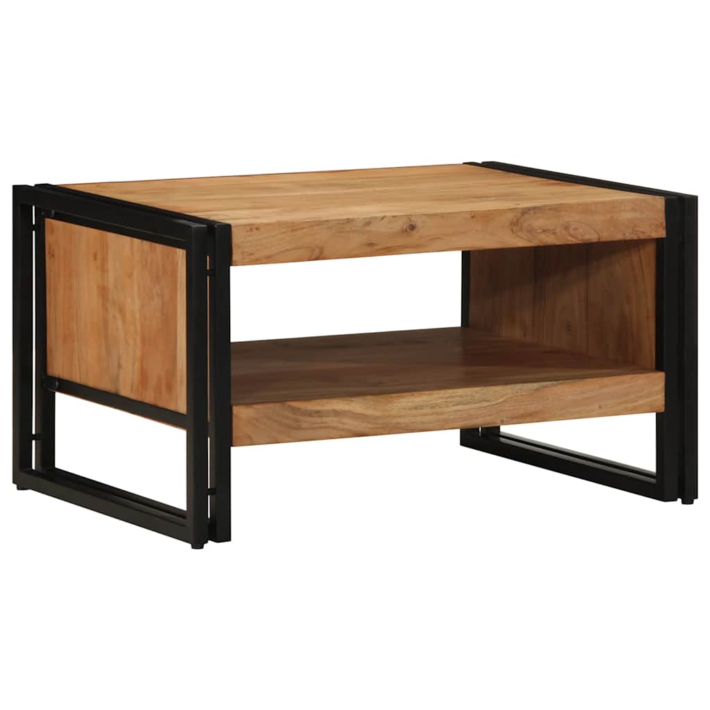 Mesa de centro 70x50x38 cm madeira de acácia maciça