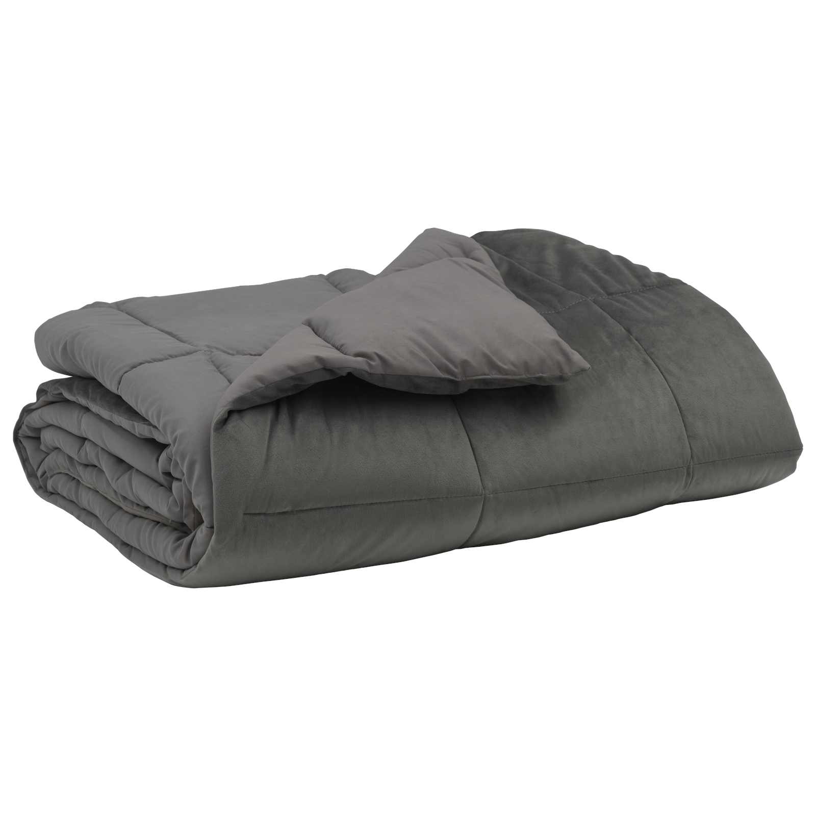 Duvet de ano inteiro cinzento-claro 200 x 220 cm microfibra