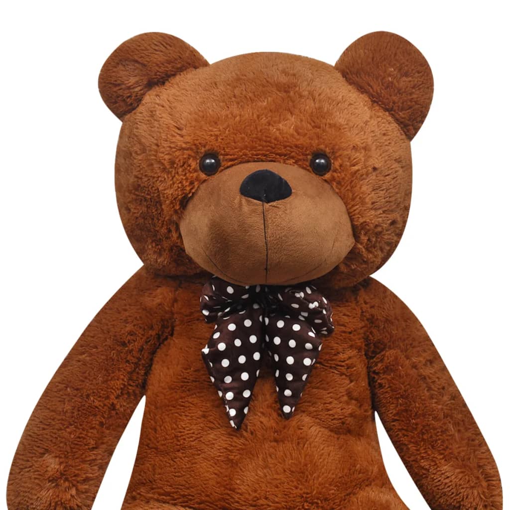 Urso de peluche xxl 85 cm castanho