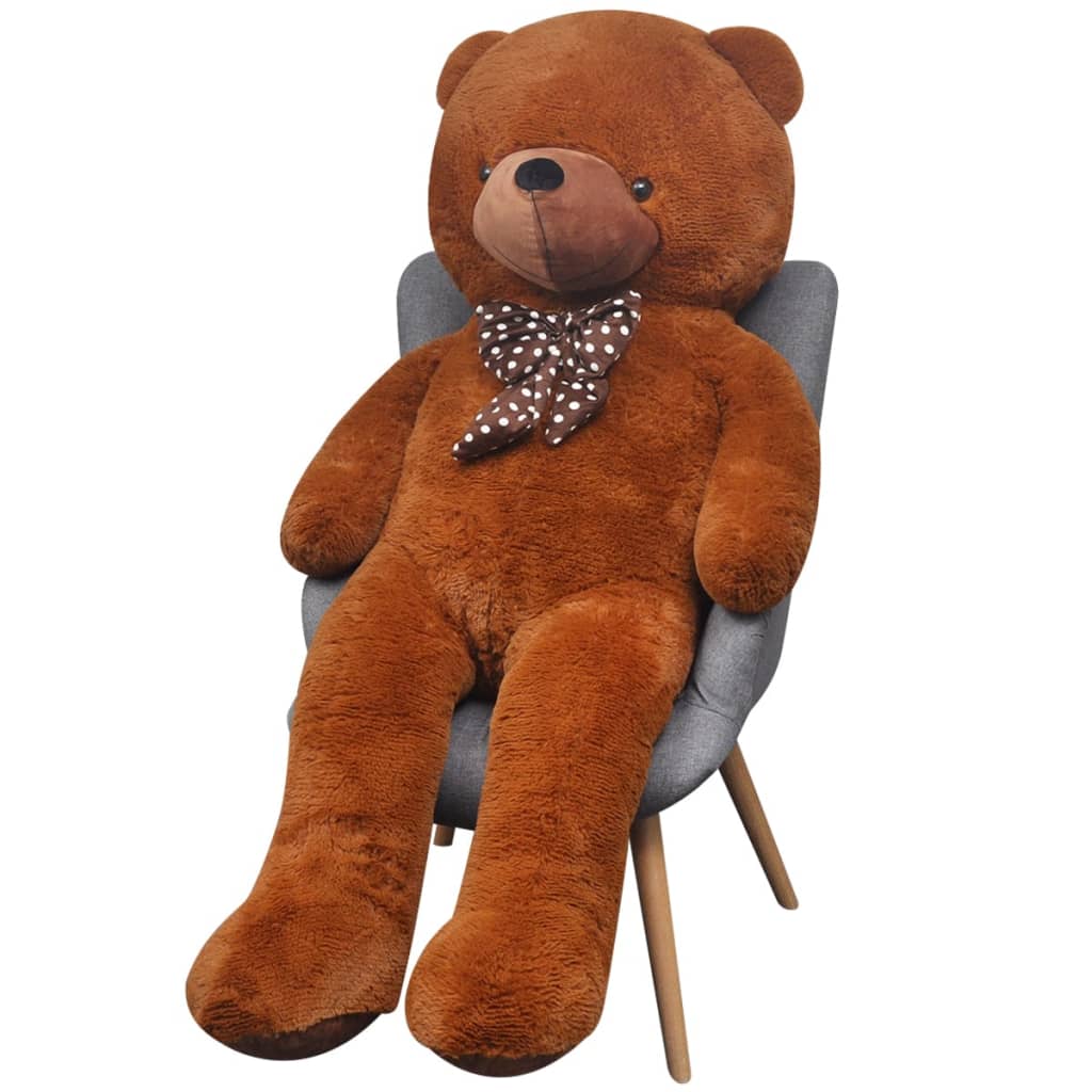 Urso de peluche xxl 85 cm castanho