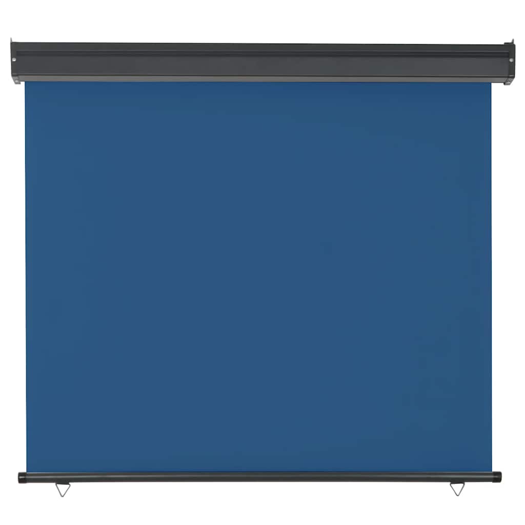 Toldo lateral para varanda 125x250 cm azul
