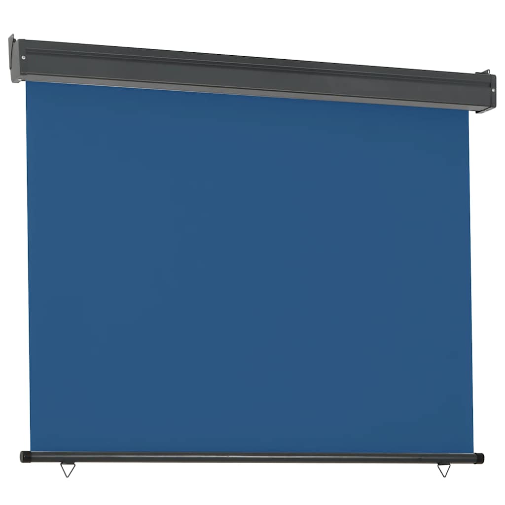 Toldo lateral para varanda 125x250 cm azul