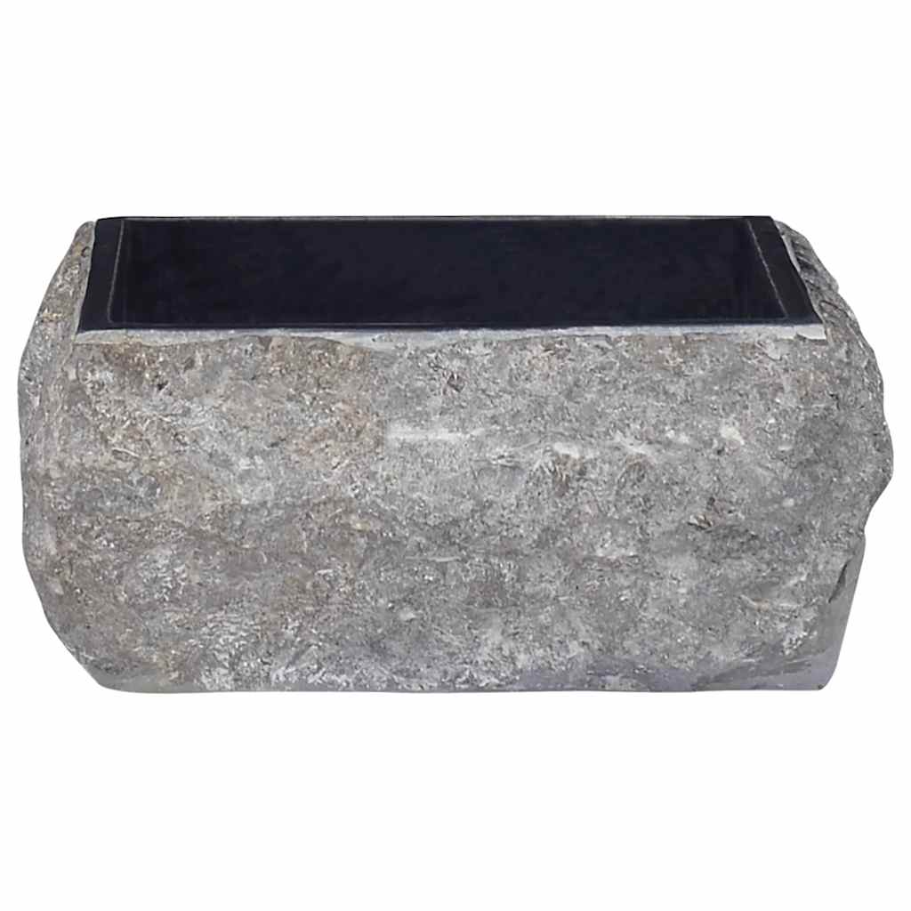 Lavatório 30x30x13 cm mármore preto