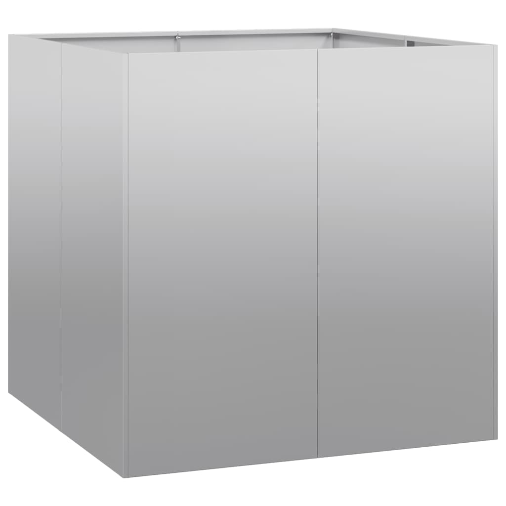 Planter 80x80x80 cm aço galvanizado