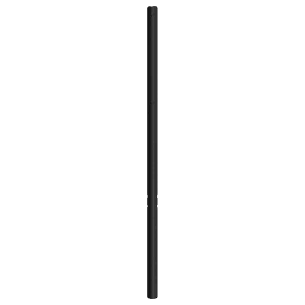 Cabeceira de substituição 200 cm metal preto