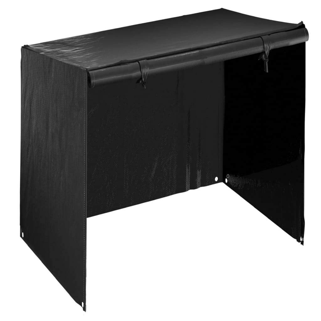 Capas p/ banco baloiço 2 pcs 8 ilhós 125x90x135/165 polietileno