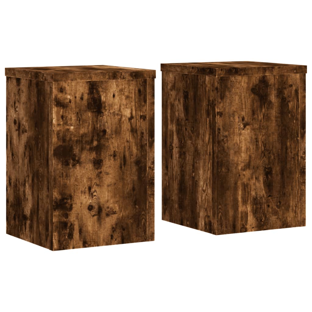 Suportes p/ plantas 2 pcs 20x20x30 cm derivados de madeira