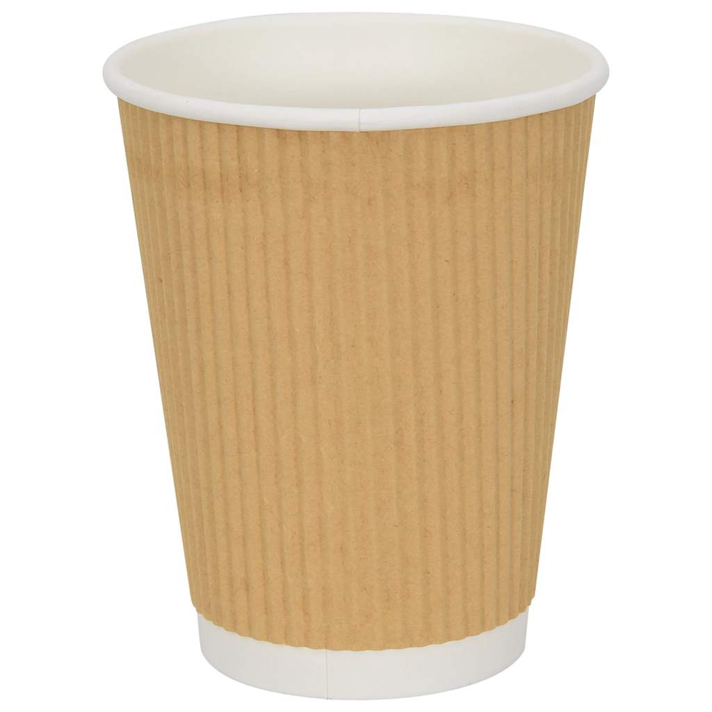 Copos de café de papel com tampas 1000 pcs 12oz 300ml