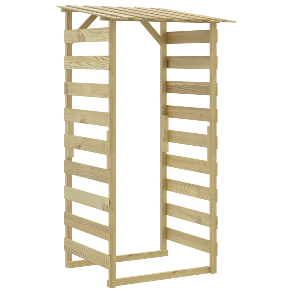 Pérgolas com telhados 6 pcs pinho impregnado 100x90x200 cm