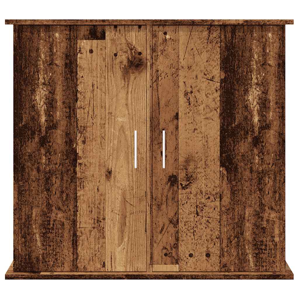 Suporte aquário 81x36x73 cm derivados de madeira madeira velha