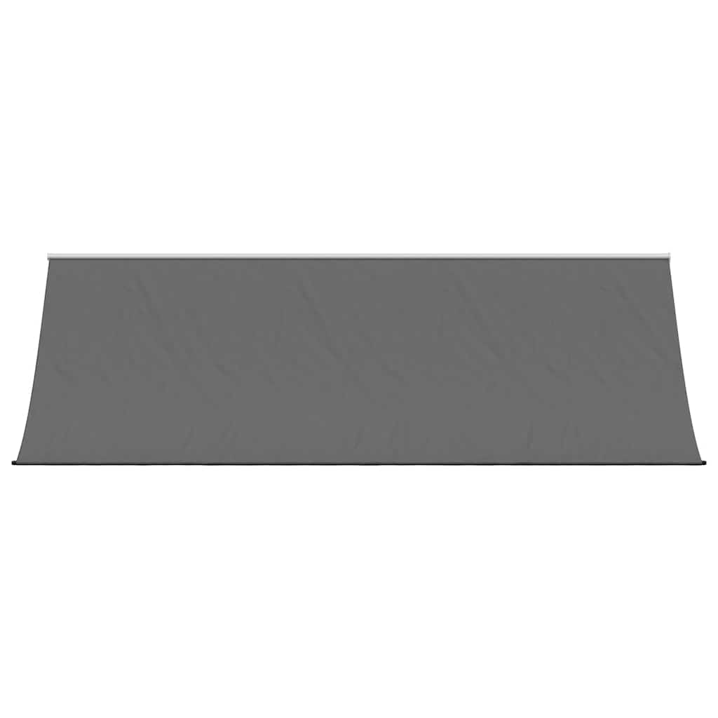 Toldo retrátil 350x150 cm tecido e aço antracite