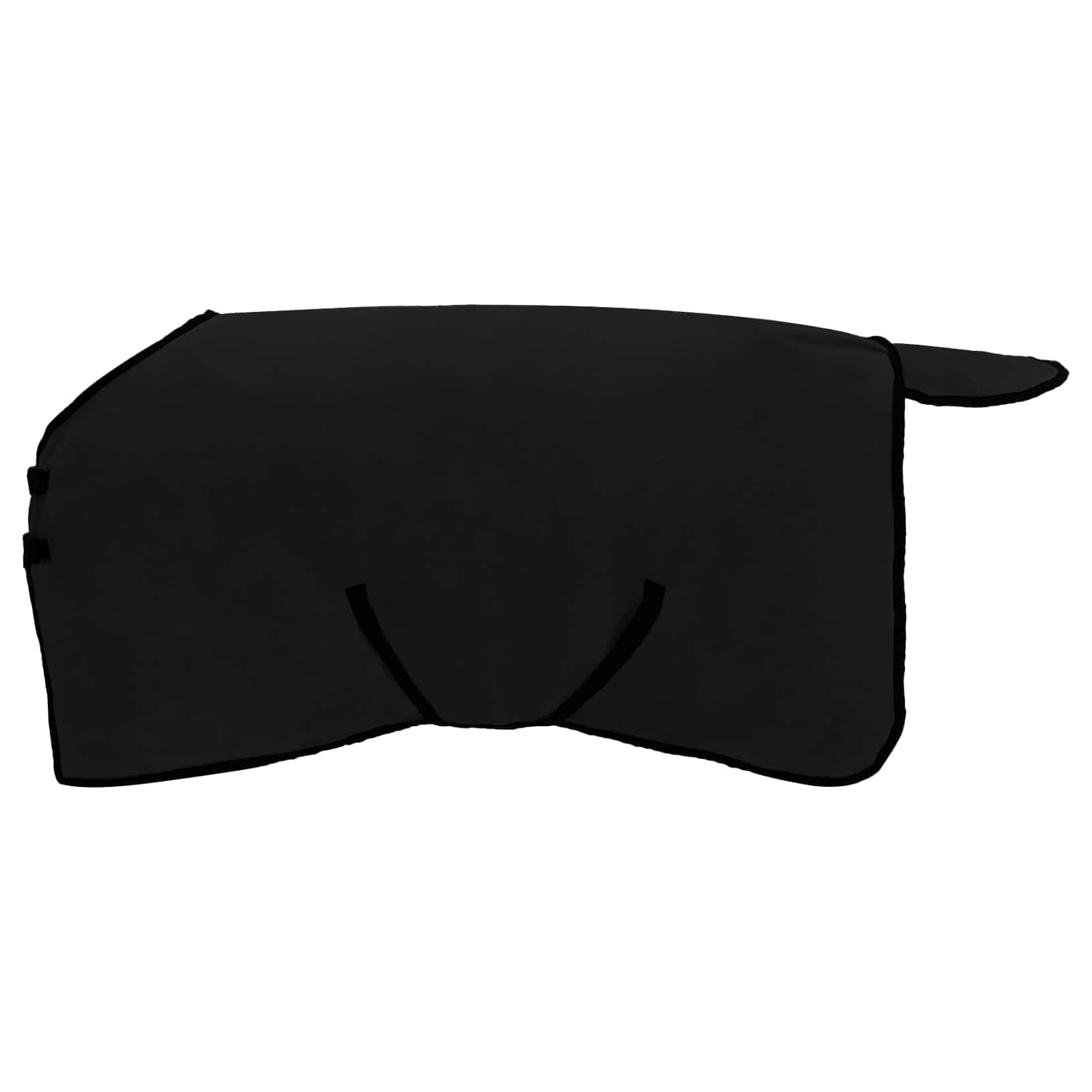 Cobertor de cavalo preto 105 cm poliéster
