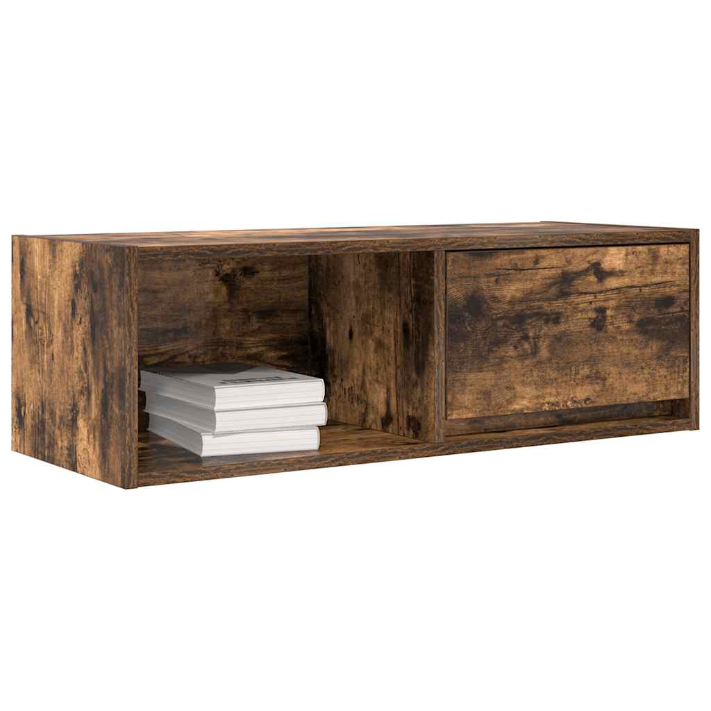 Móveis de TV 2pcs 80x31x25,5cm deriv. madeira carvalho fumado