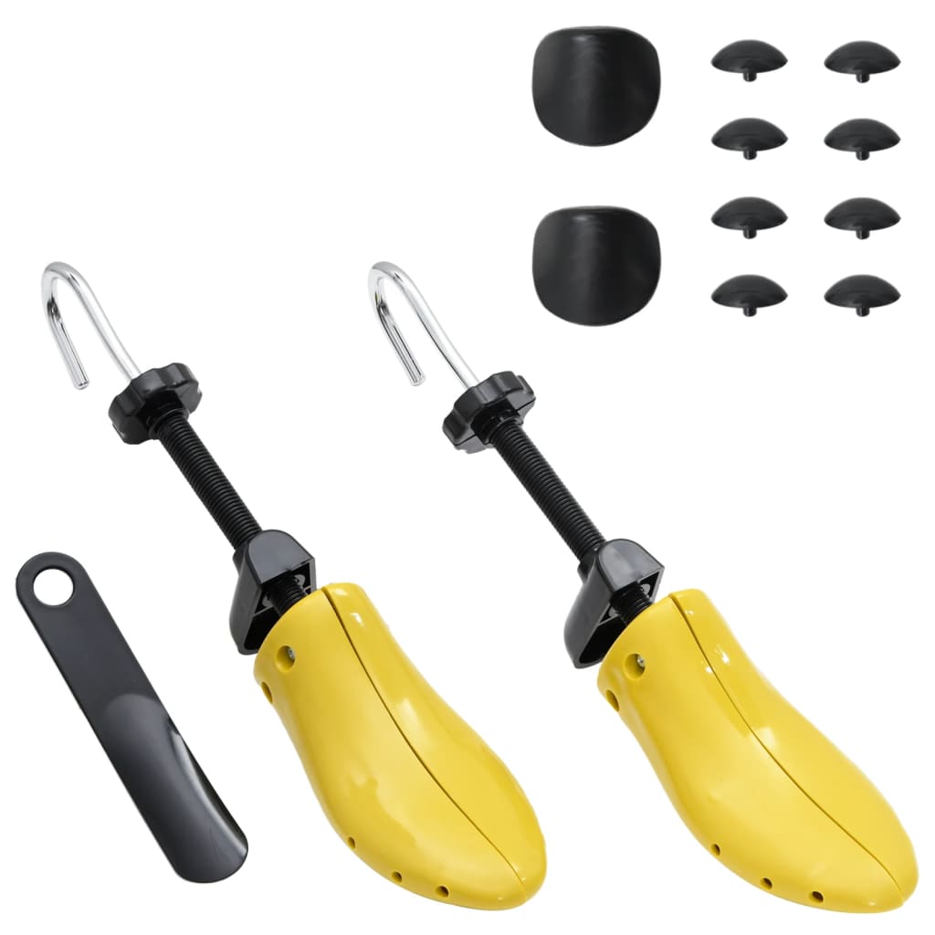 Alargador de calçado c/ calçadeira eu 41-46 plástico amarelo