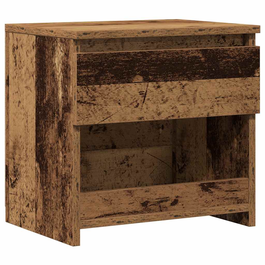 Mesa de cabeceira 40x30x39 cm derivados madeira madeira velha