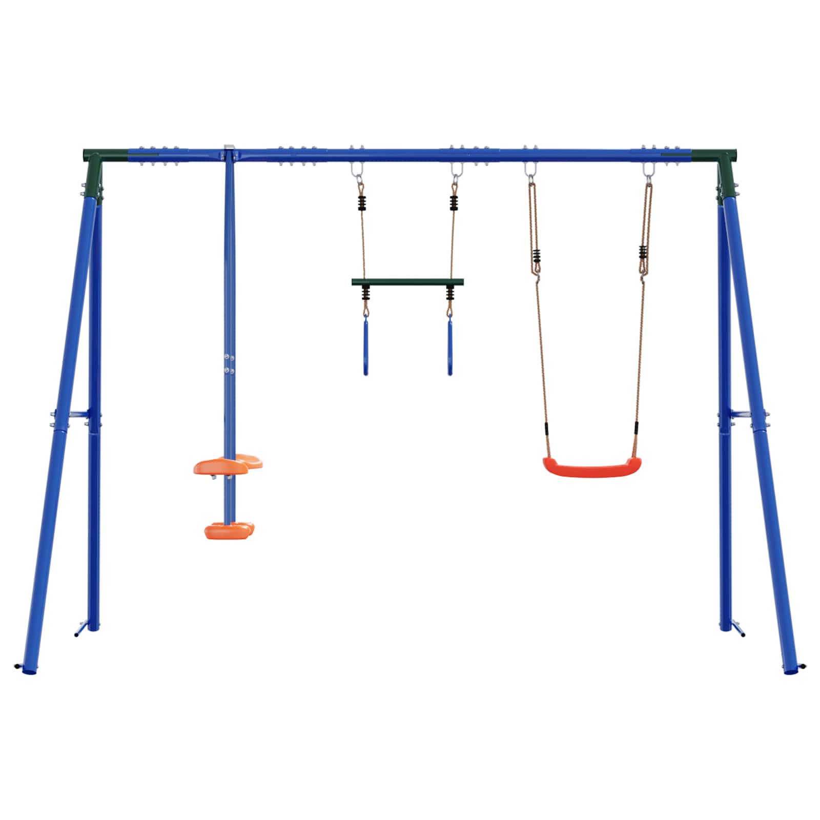 Conjunto de balanço para exterior multicolor 263 x 185 x 185 cm