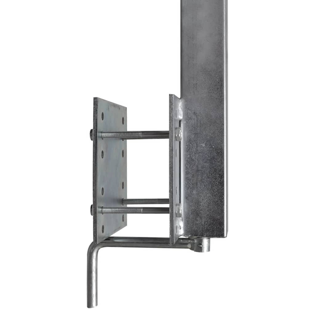 Suporte de proa para reboque de barco roda dupla 2 pcs 59-84cm