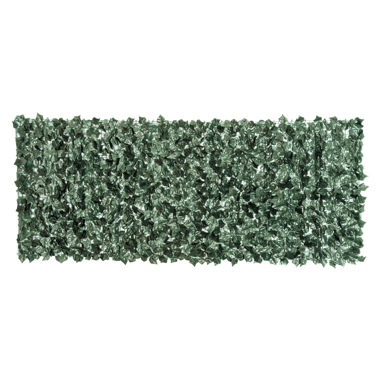 Vedação artificial em rolo 2,4x1 m vedação de privacidade para balcão jardim exterior planta decorativa de parede PE verde