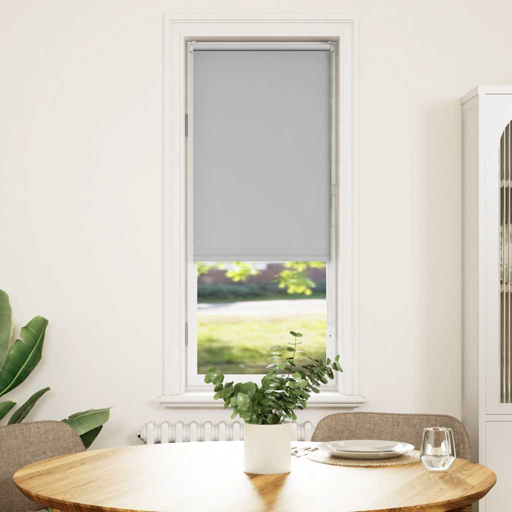 Persiana de enrolar 40x130 cm largura tecido 35,7 cm poliéster