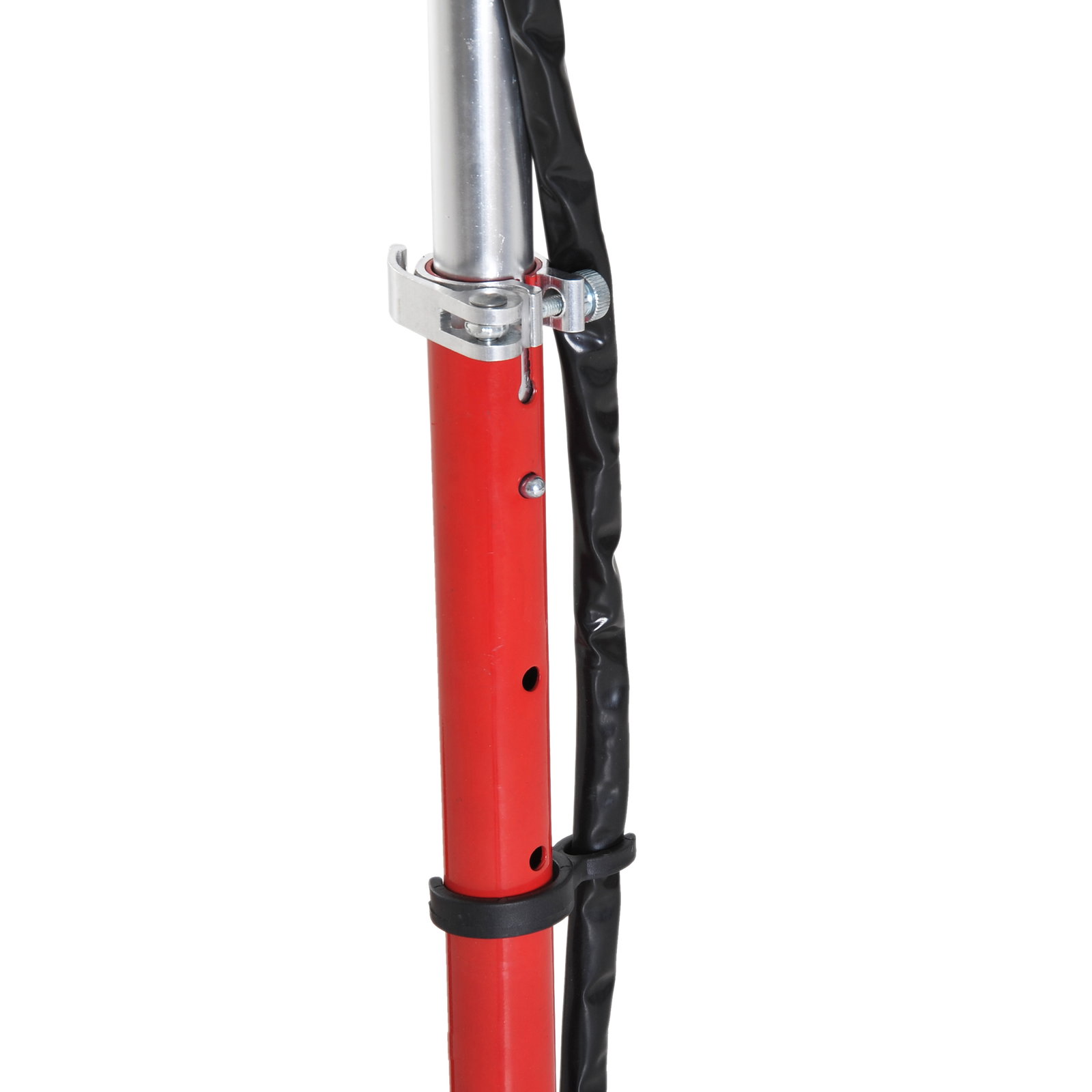Trotinete elétrica para crianças + 7 anos trotinete dobrável com altura ajustável bateria recarregável 24v velocidade até 12 km/h e carga 50 kg 74x36x73-91 cm vermelho