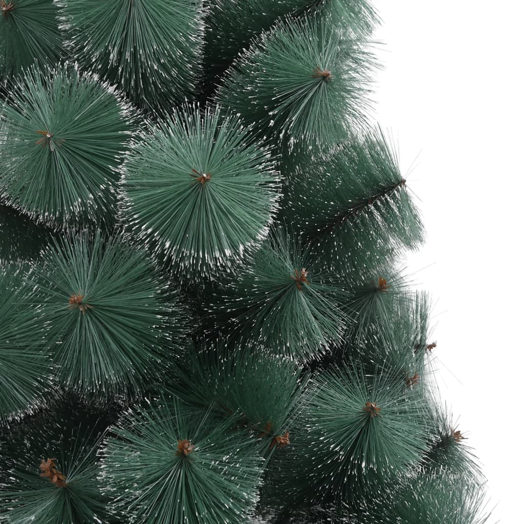 Árvore de natal artificial com suporte 210 cm PET verde
