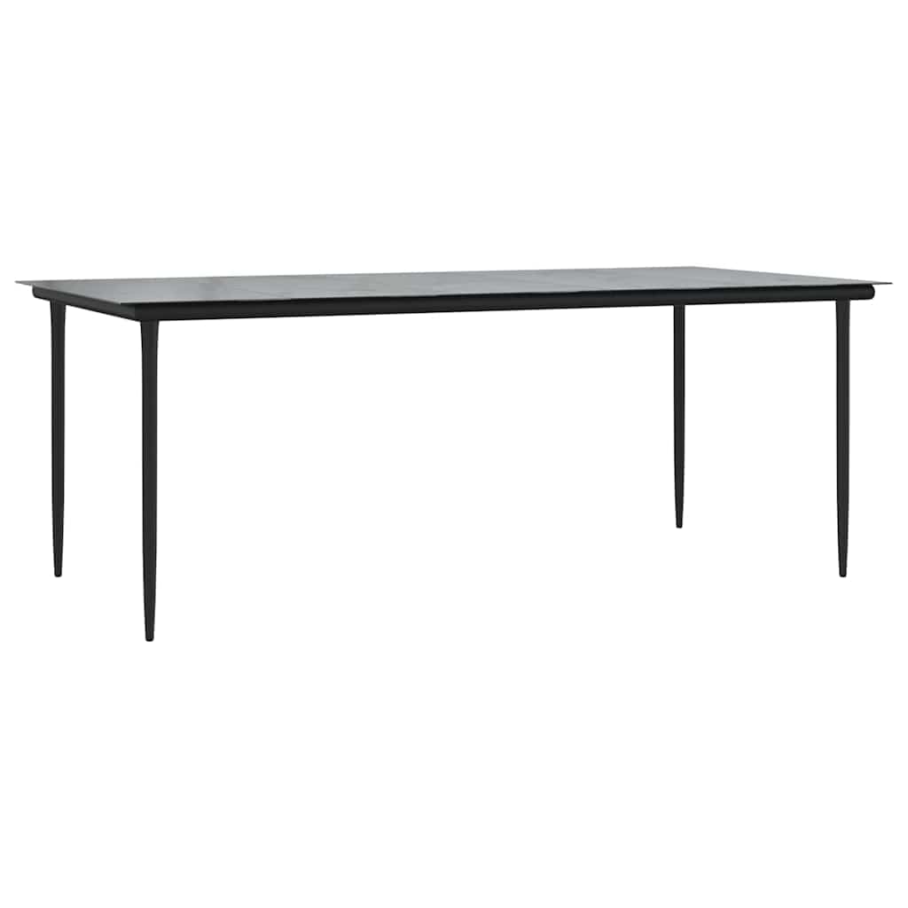 7 Pcs conjunto de jantar p/ jardim com almofadões vime PE bege