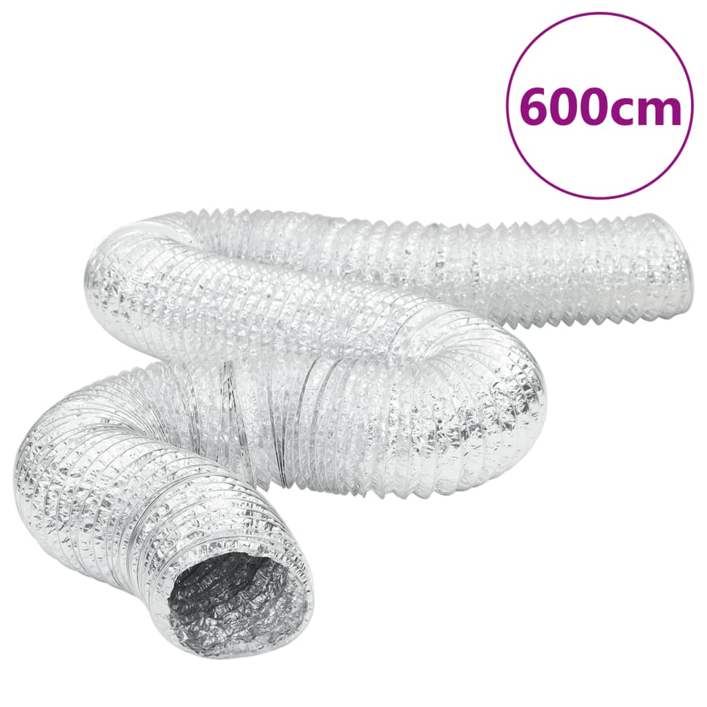 Conduta de ventilação 6 m ø10 cm alumínio