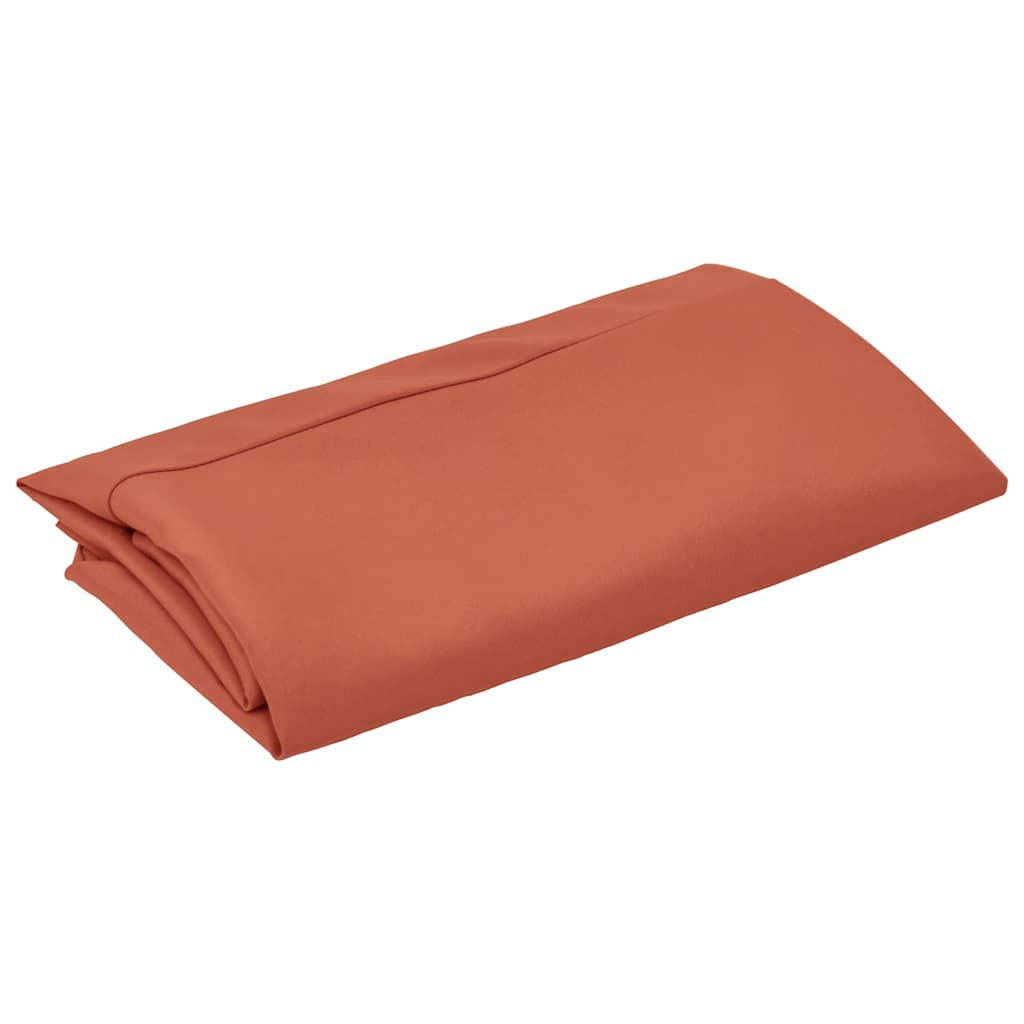 Tecido de substituição p/ guarda-sol cantilever 350cm terracota