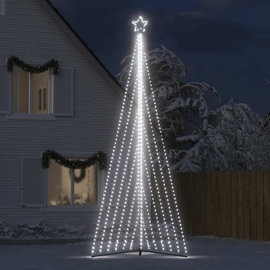 LED árvore de natal 789 leds branco frio 476 cm