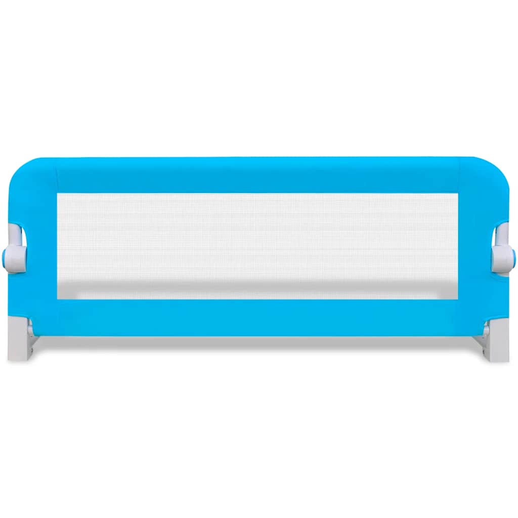 Toddler barra de segurança para cama 102 x 42 cm azul