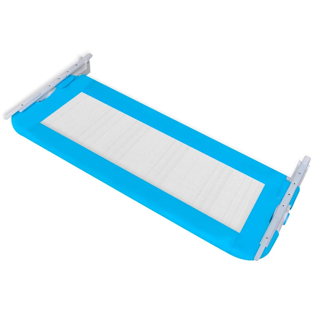 Toddler barra de segurança para cama 102 x 42 cm azul