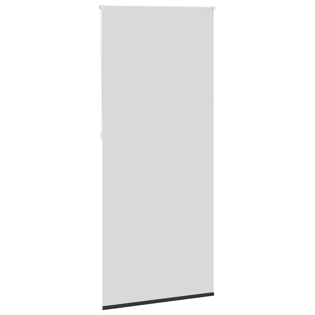 Cortina de rolo blackout, 124,4 x 230 cm, largura do tecido 120 cm, preta.