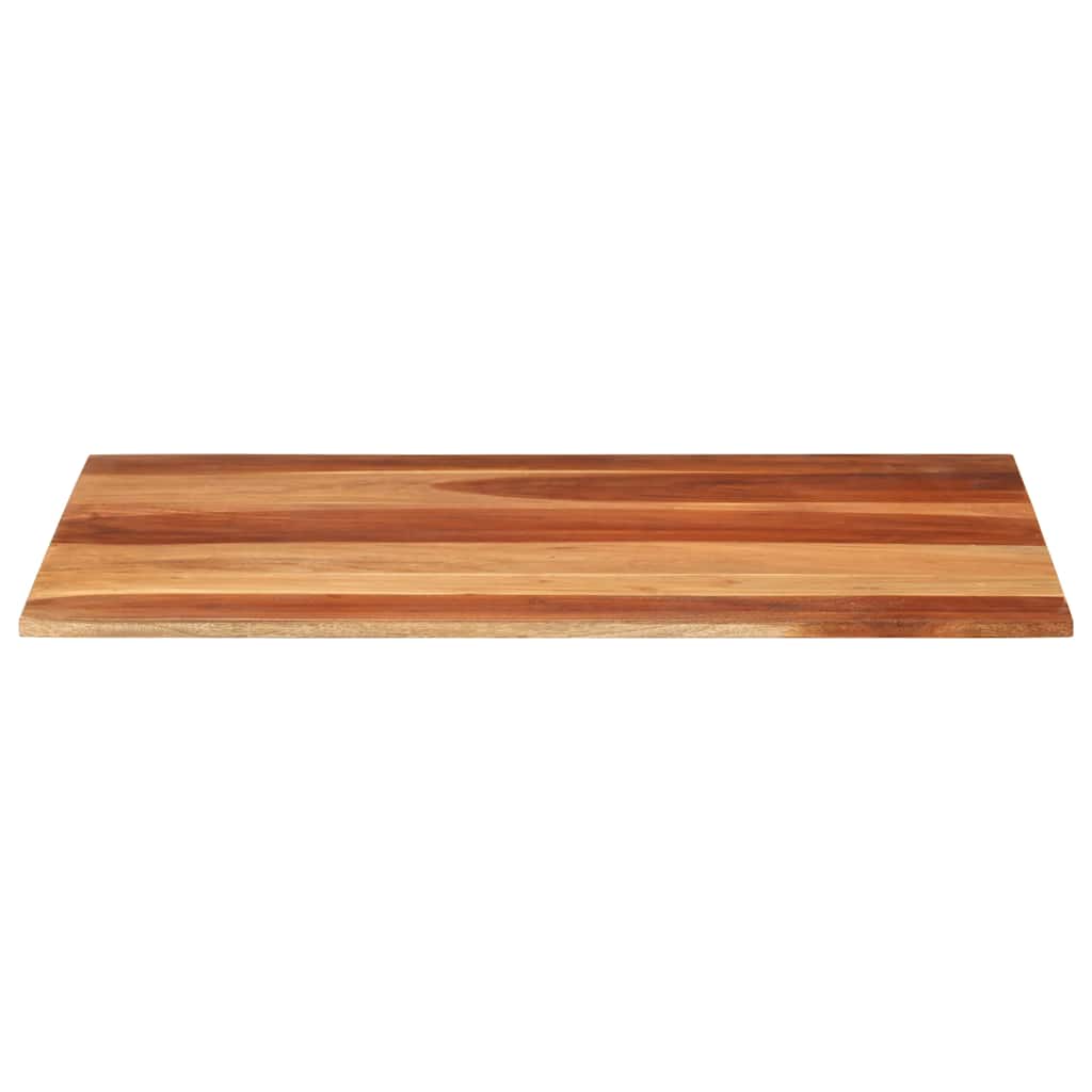 Tampo de mesa madeira de acácia maciça 15-16 mm 60x80 cm