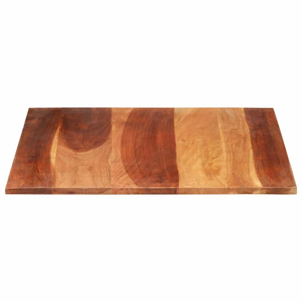 Tampo de mesa madeira de acácia maciça 15-16 mm 60x80 cm
