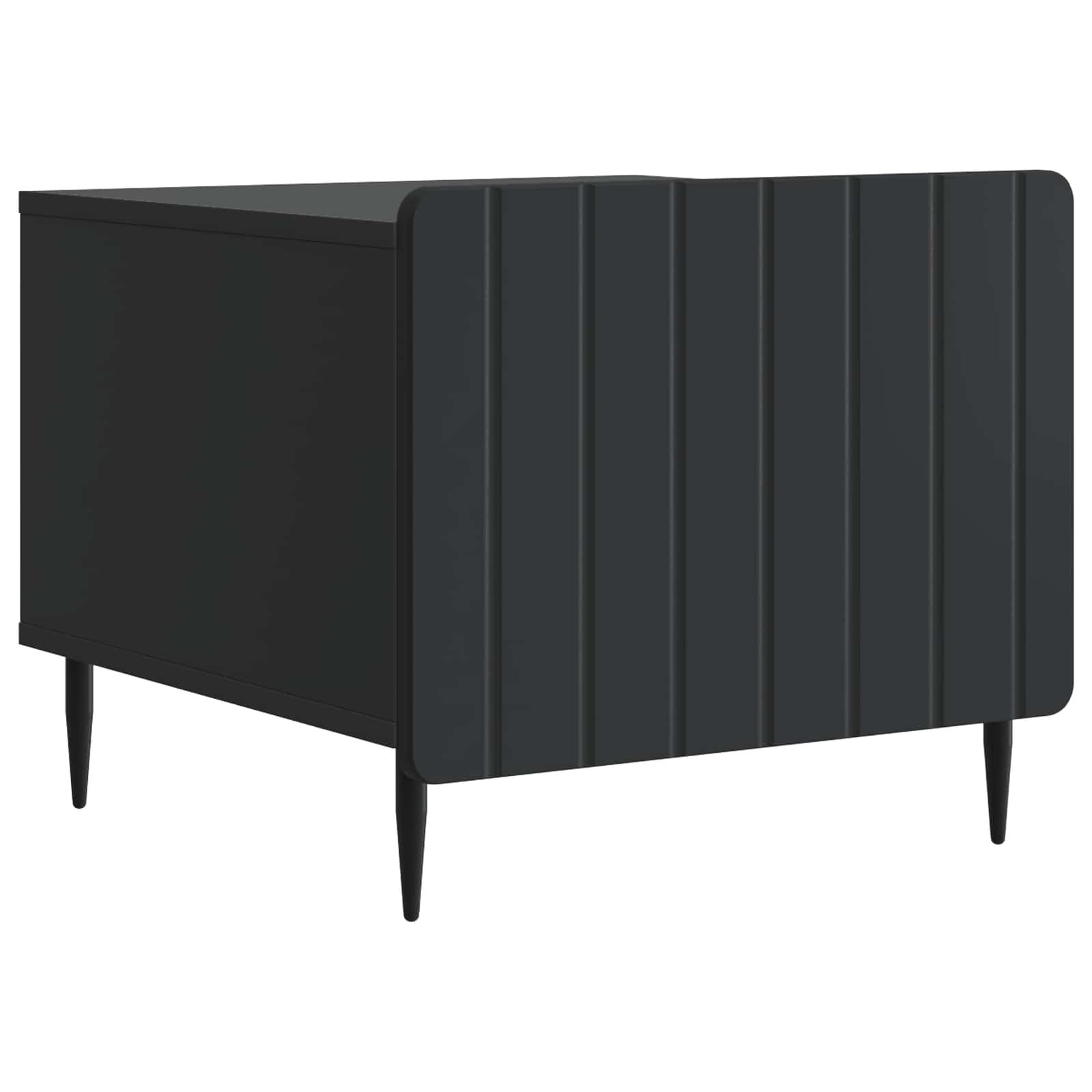 Mesa de centro preto 49 x 50 x 42 cm derivados de madeira
