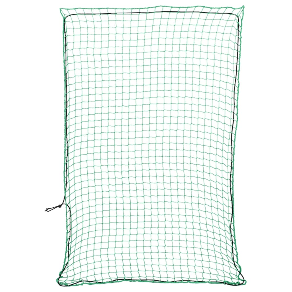 Rede para reboque com corda elástica 5x3,5 m PP verde