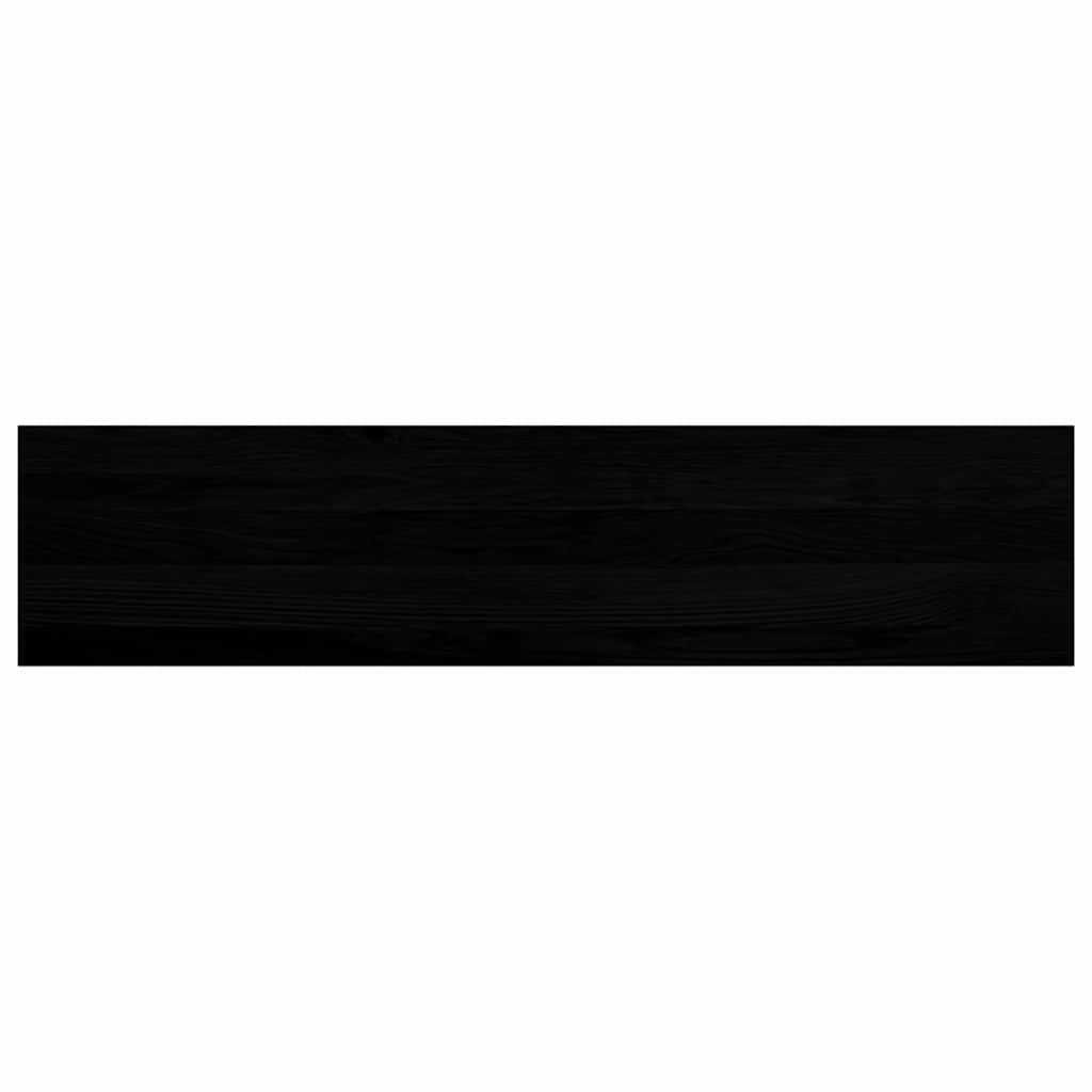 Tapetes de escada 4 pcs 110x30x2 cm carvalho castanho-preto