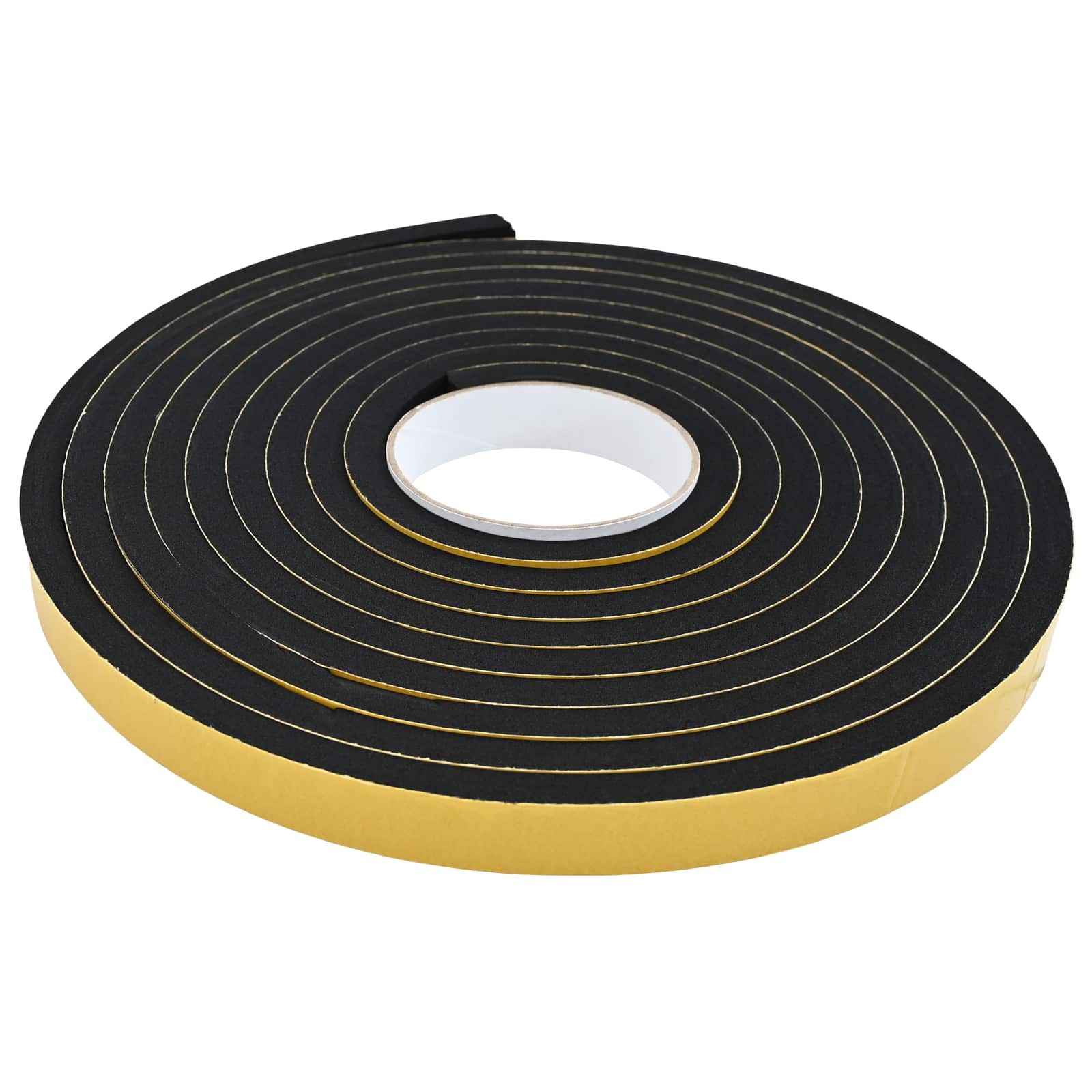 Fita de espuma autoadesiva 4 unid. preto 20mm x 5m espuma cr