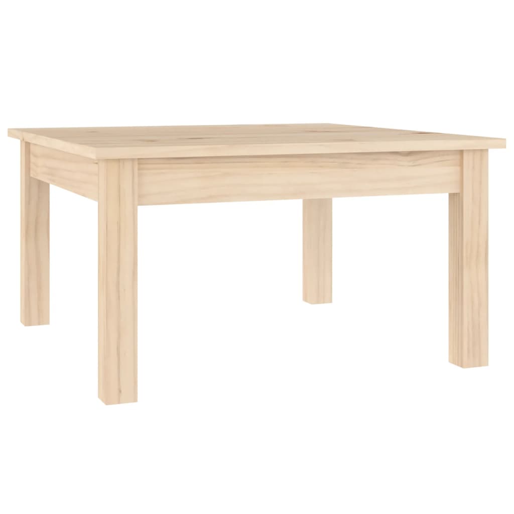Mesa de centro 55x55x30 cm pinho maciço