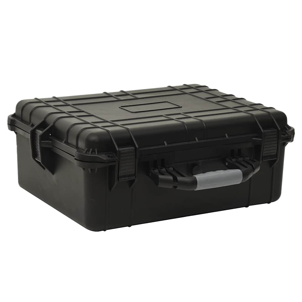 Mala de viagem portátil 55x43x21 cm PP preto