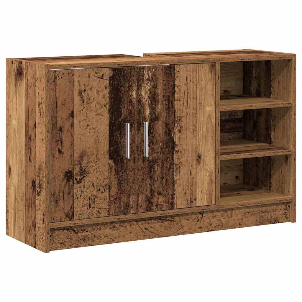 Armário de banheiro madeira antiga 90 x 29 x 55 cm